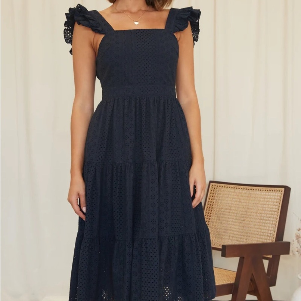 TwoSisters the label- Mathilda dress, Navy, US size 6